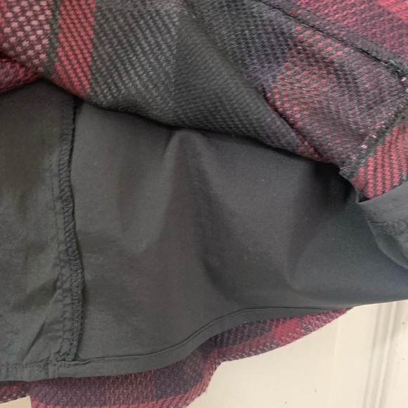 Le Chateau Clueless Mini Skirt Black Purple Plaid Y2K Academia Women’s Small - Picture 8 of 11